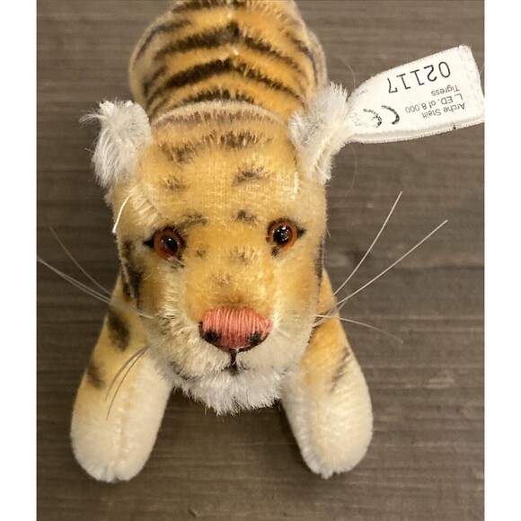 Steiff Golden Age Of The Circus Tiger Only Replacement Plush - Picture 2 of 15